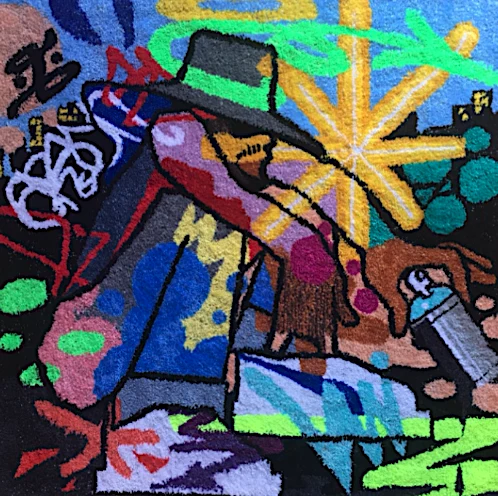Graffiti Rug Session